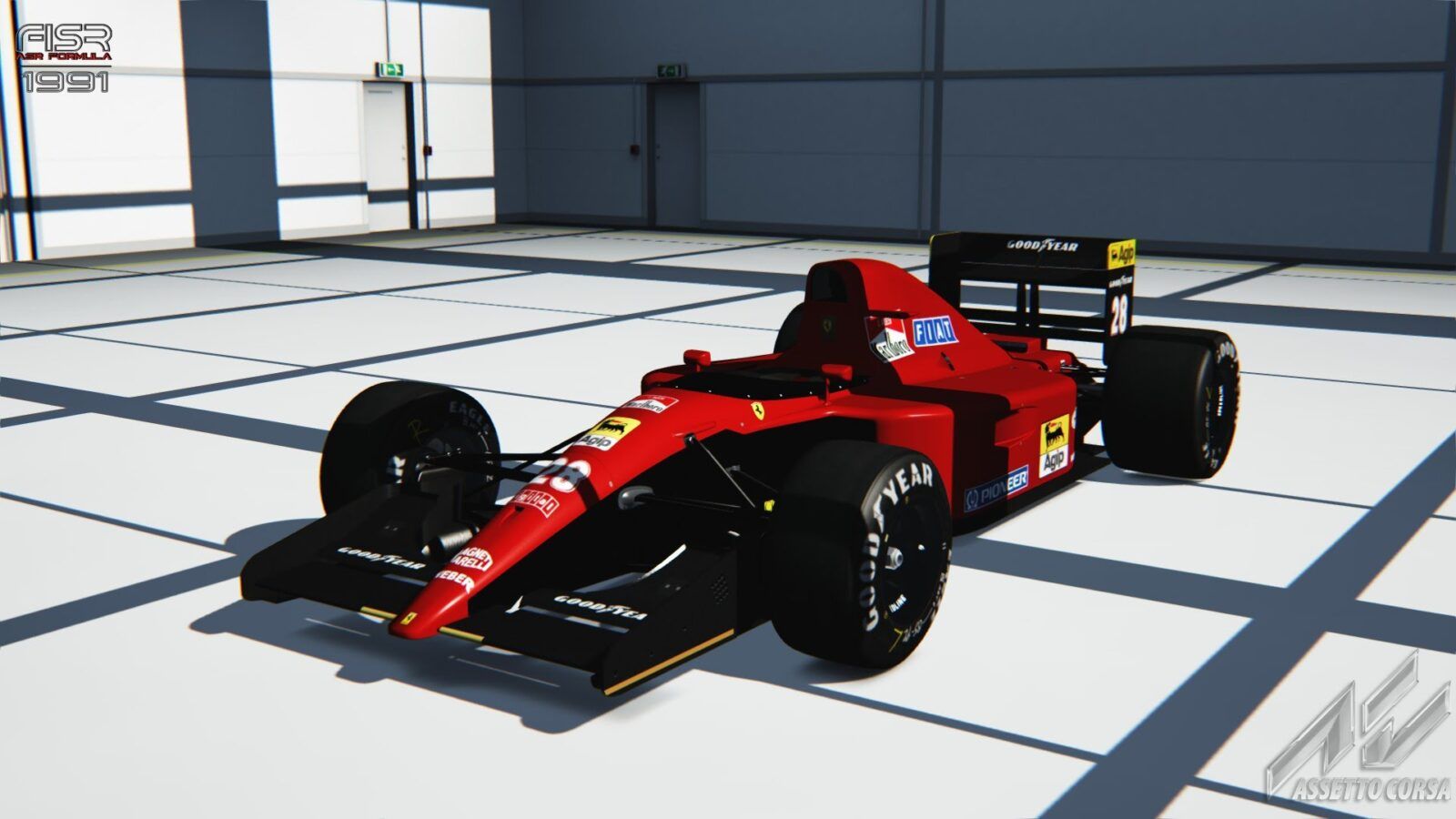 1600x900 Ferrari 643. Assetto Corsa Mods