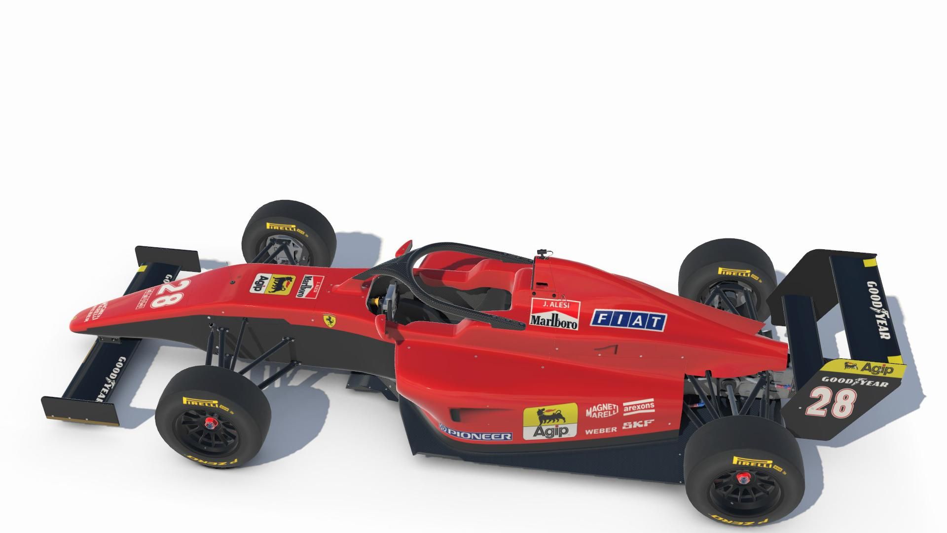 1920x1080 FERRARI 643 1991 - Jean ALESI by Robert JL Henry