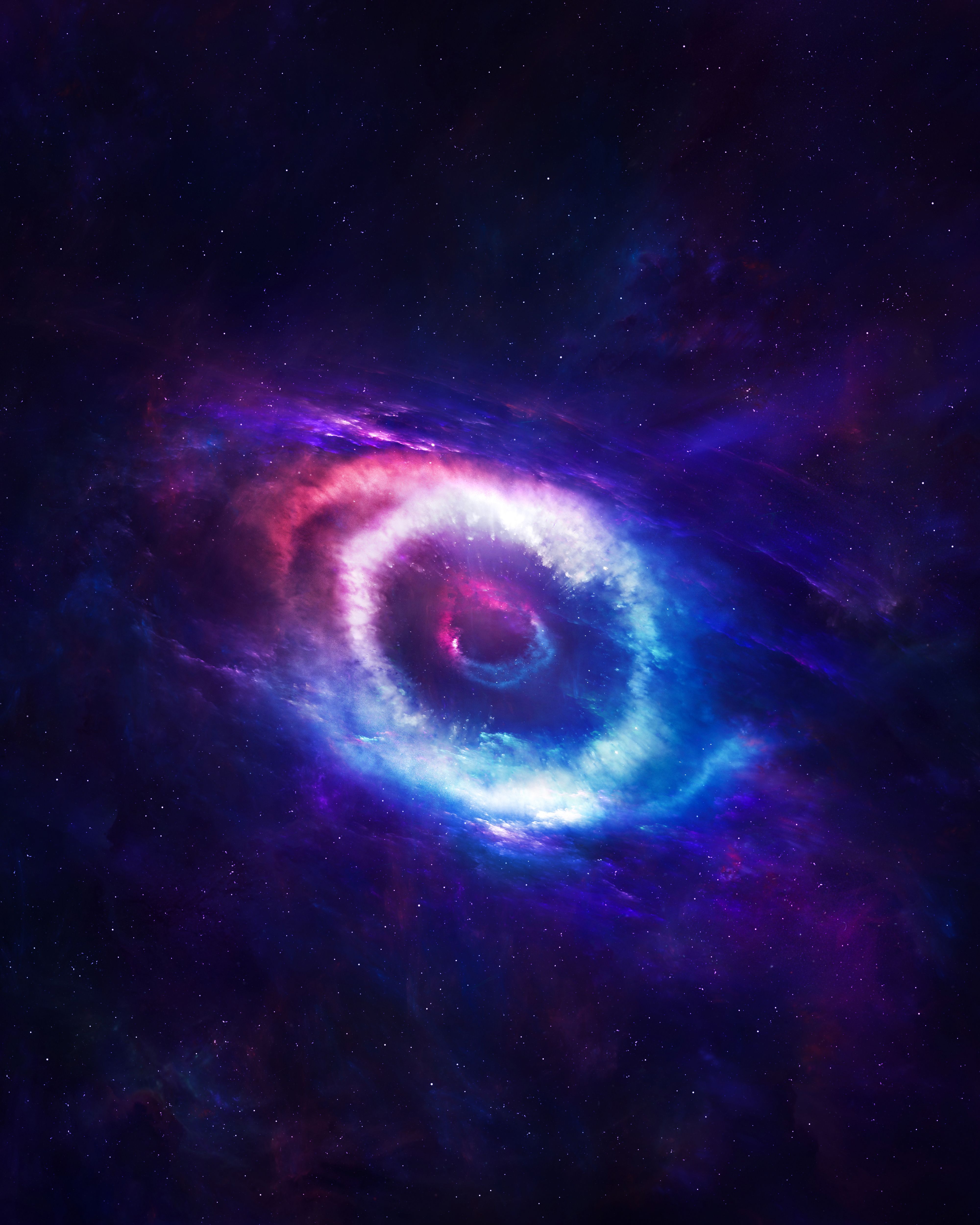 4000x5000 Galaxy Wallpaper 4K, Cosmic, Outer space, Astronomy
