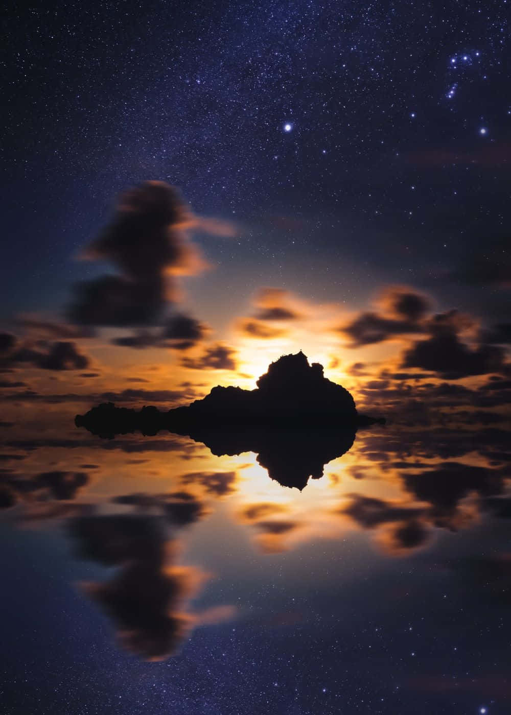1000x1400 Download Shine Bright With A Cosmic Aesthetic Wallpaper