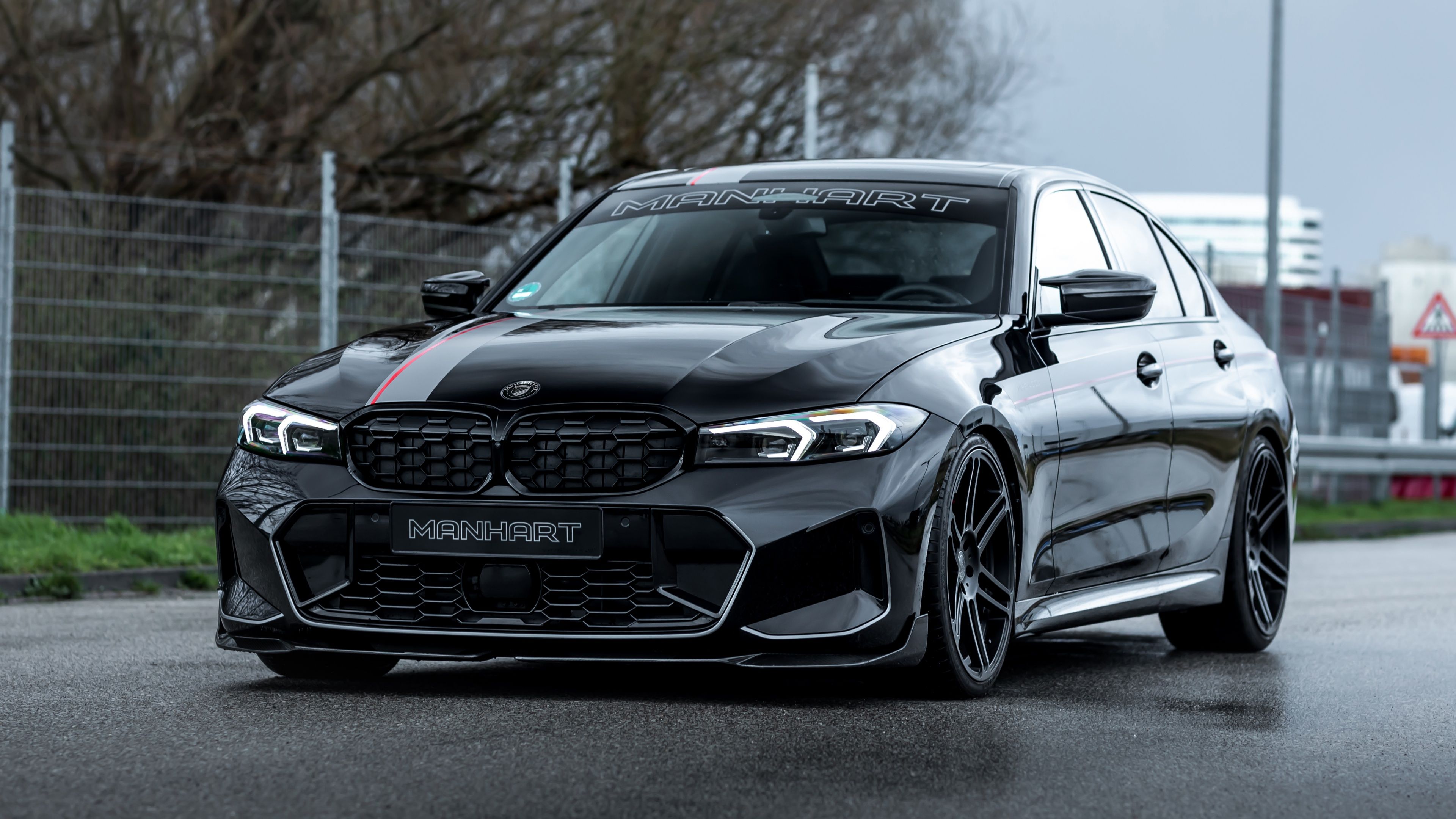 3840x2160 Manhart MH3 400d Wallpaper 4K, BMW 3 Series, Performance Sedan