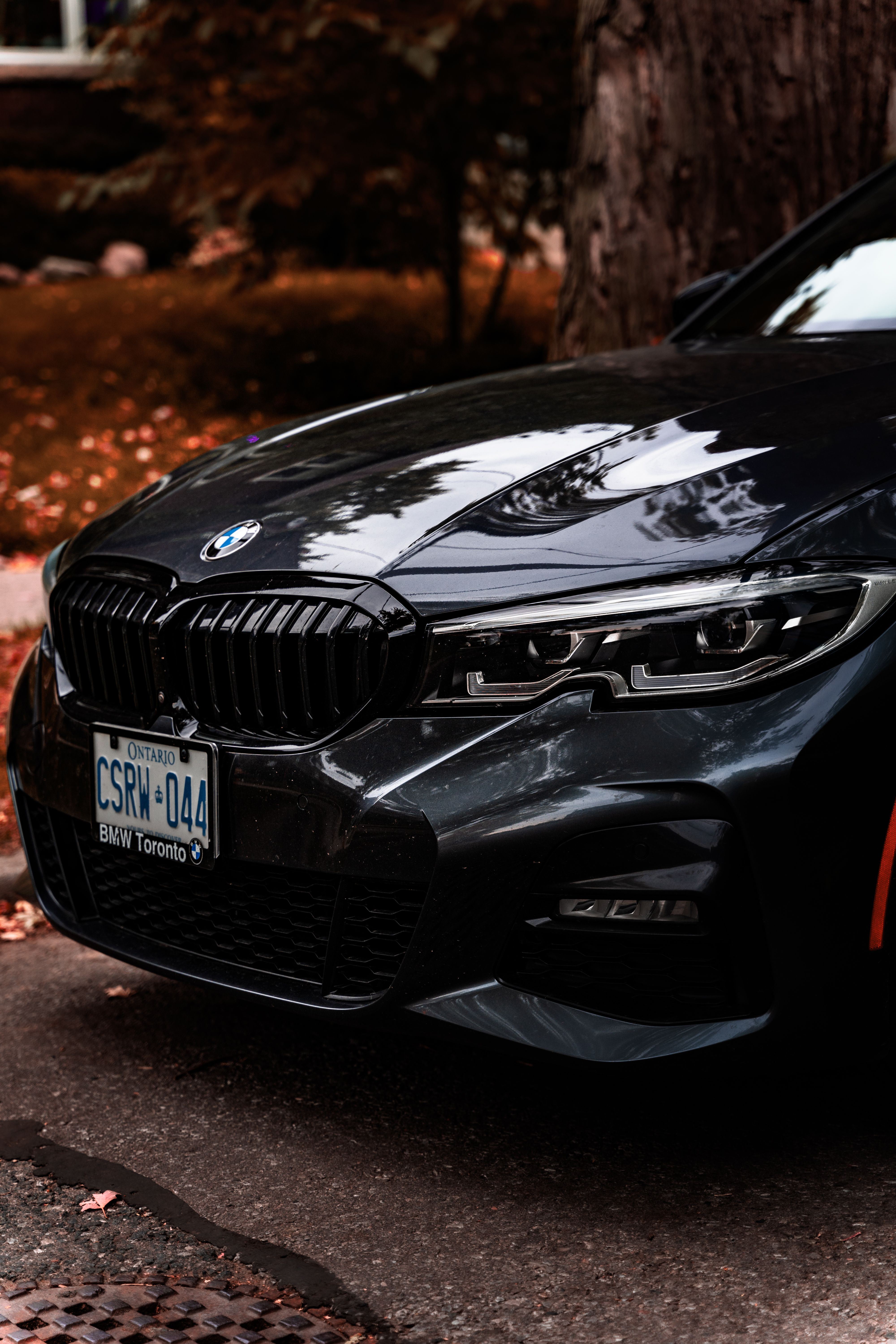 4000x6000 Close up of Black BMW · Free
