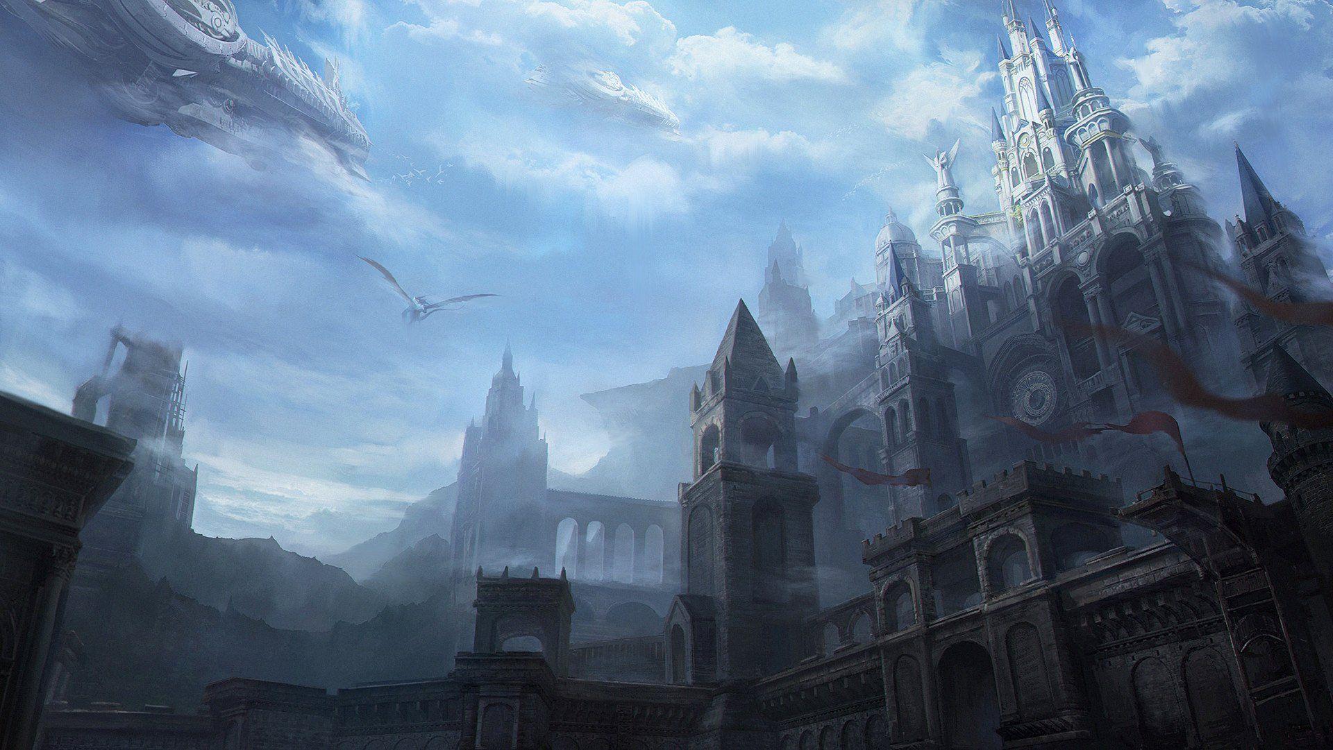 1920x1081 Big castle HD Wallpaper