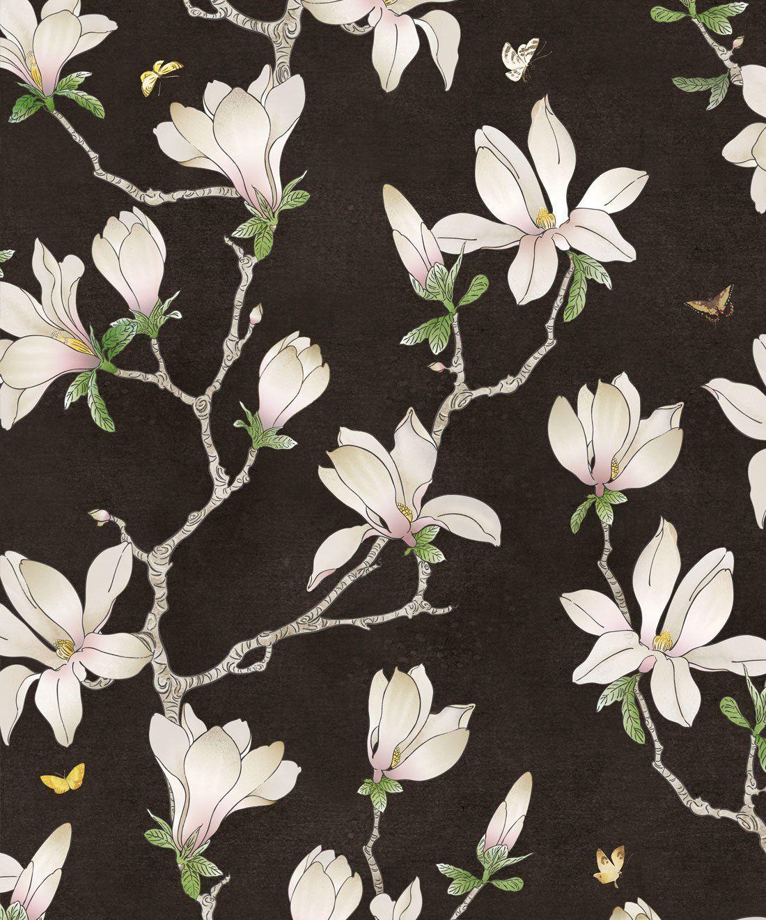 1100x1320 Floral Magnolia Wallpaper, Large Floral Wallpaper Online • Milton