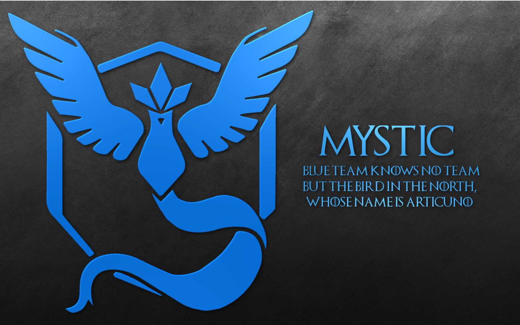 1680x1050 Team Mystic I made us a wallpaper! DABIRDADANORF!