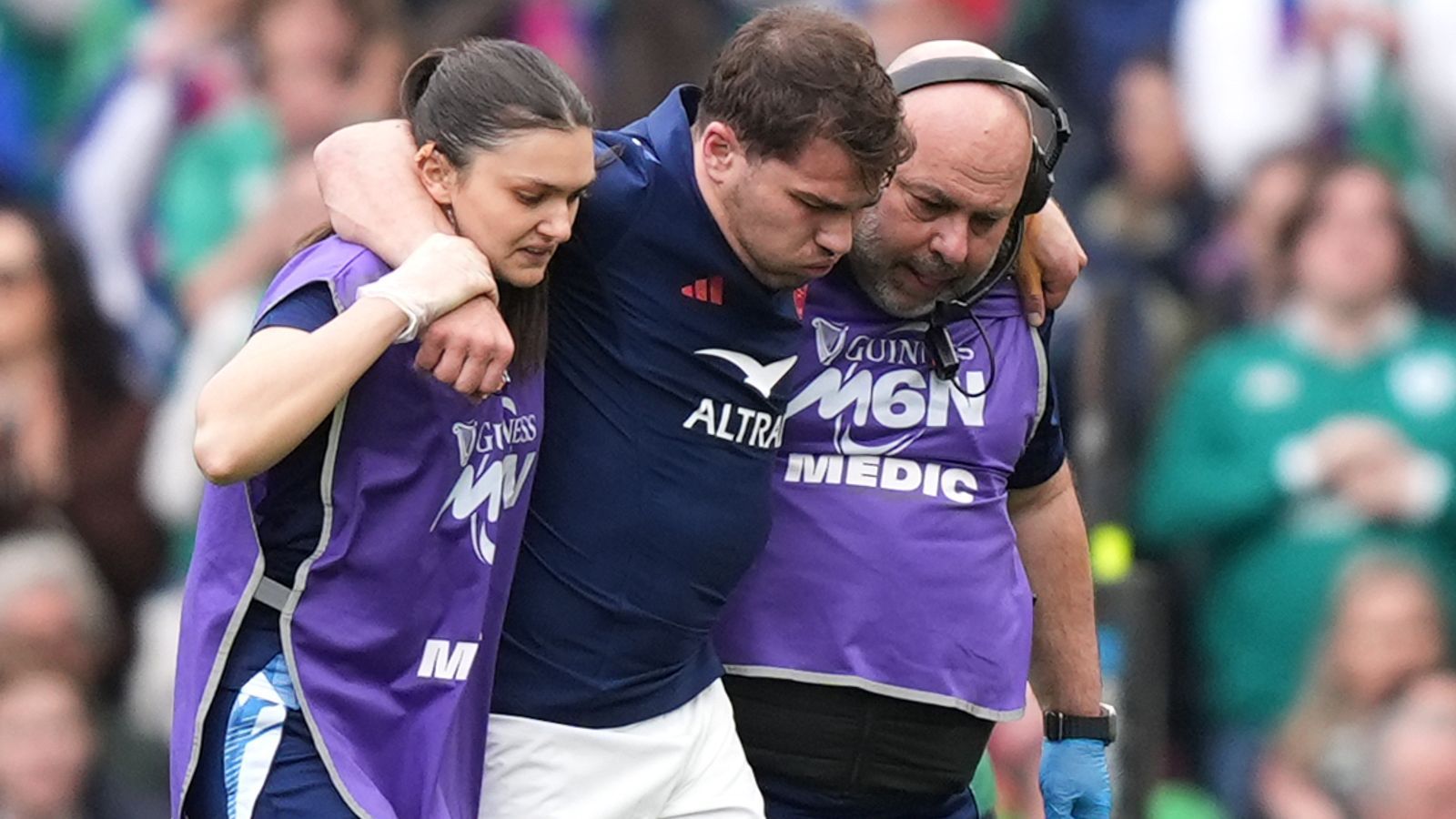 1600x900 Antoine Dupont: France skipper confirms he ruptured cruciate ligaments in his knee in Six Nations win against Ireland in Dublin. Rugby Union News
