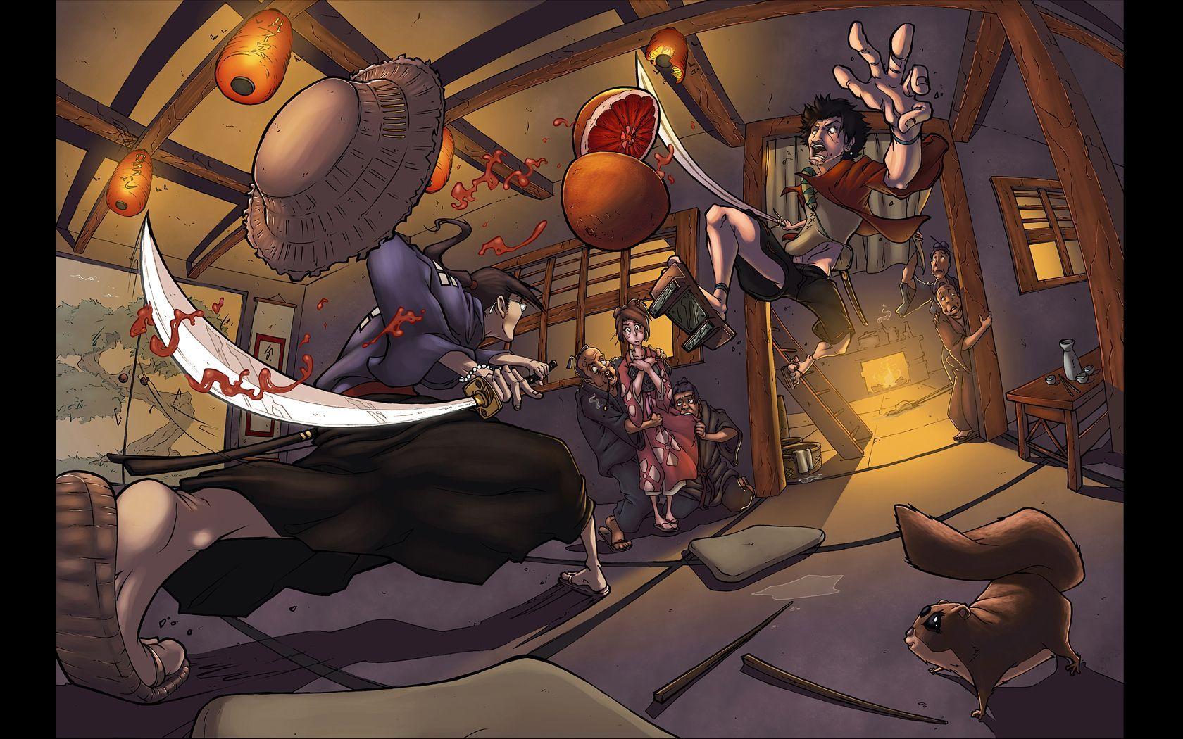1680x1050 Samurai Champloo Jin Wallpaper Group (64)