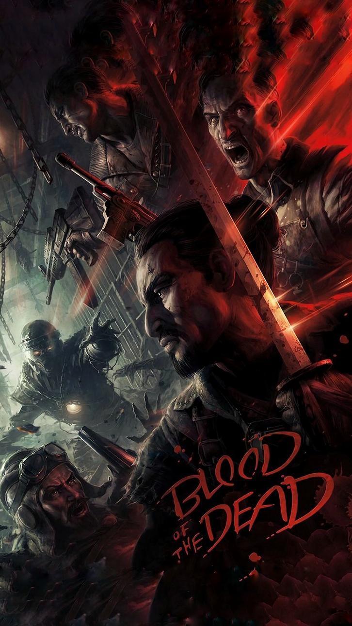 726x1291 Made Blood of the Dead poster into a wallpaper for phones