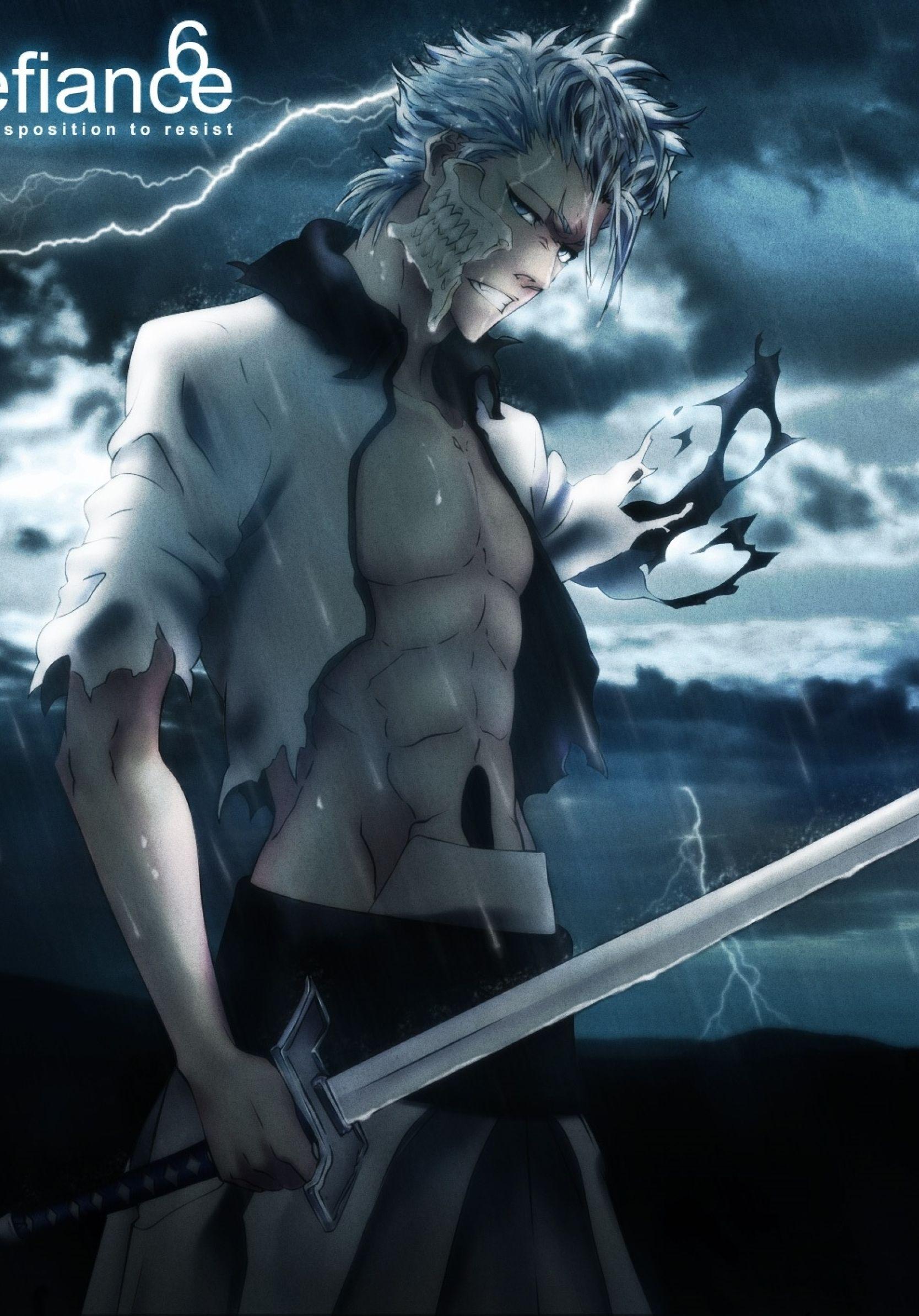 1668x2388 Grimmjow Jaegerjaquez Art 1668x2388 Resolution Wallpaper