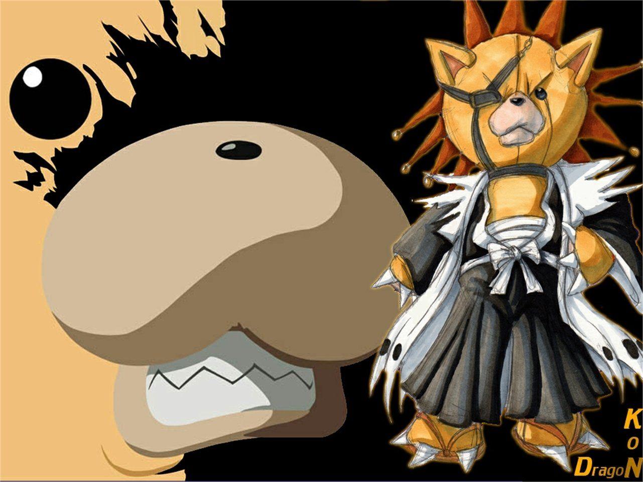 1281x961 Bleach Kon Kenpachi