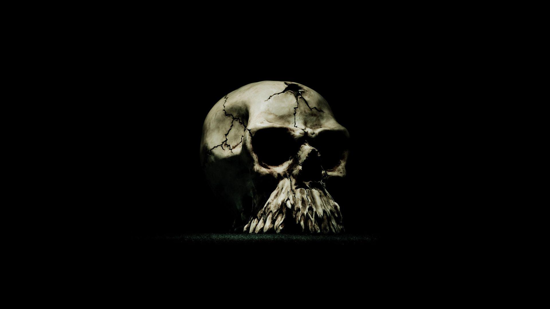 1920x1080 entries in Scary Skull Wallpaper group