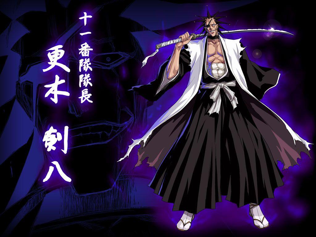 1024x768 all male bleach male zaraki kenpachi. konachan.