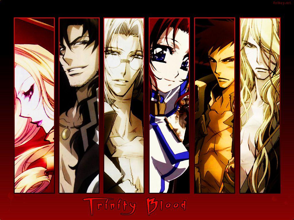 1024x768 abel nightroad black hair blonde hair blue eyes brown hair