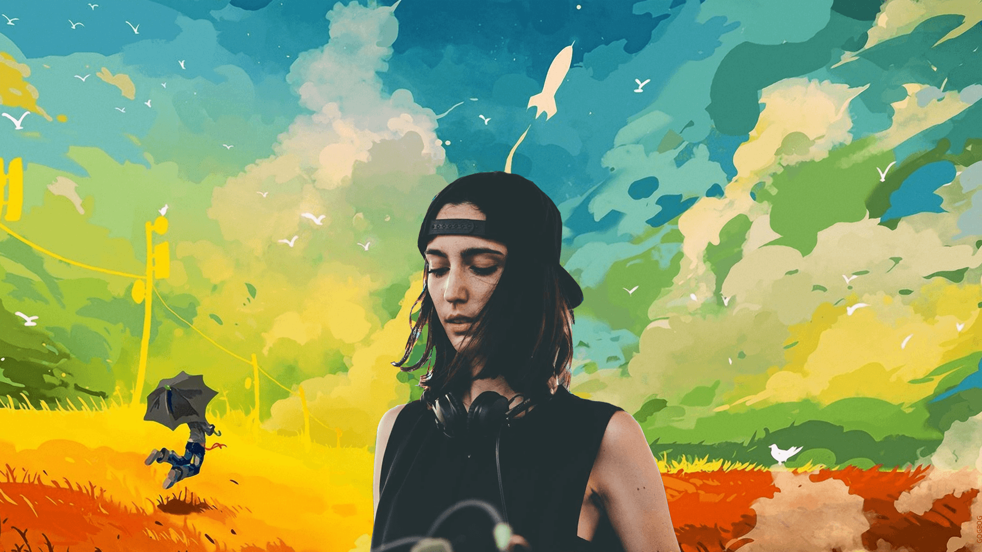 1920x1080 Amelie Lens Wallpaper