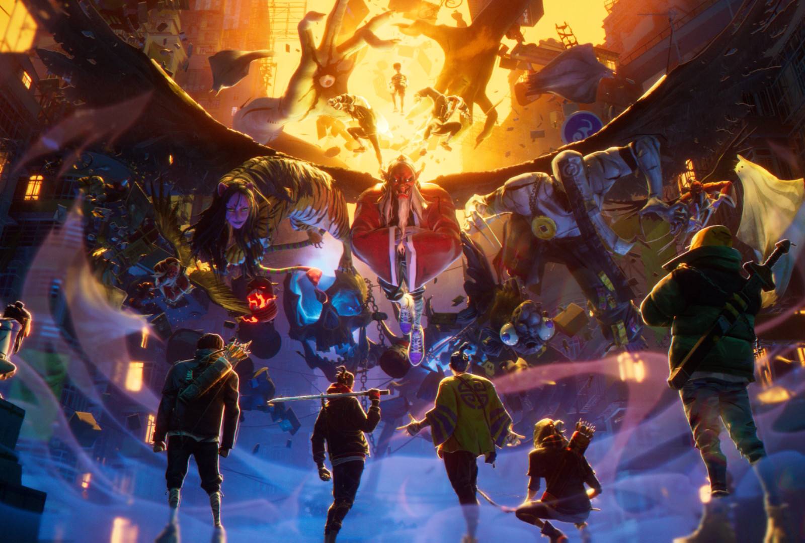 1600x1080 New Game Kemuri Has Massive Anime Meets Sunset Overdrive Vibes