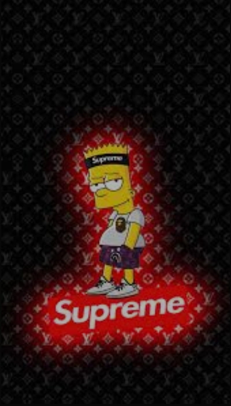 800x1405 Dark bart supreme, simpsons, HD phone wallpaper
