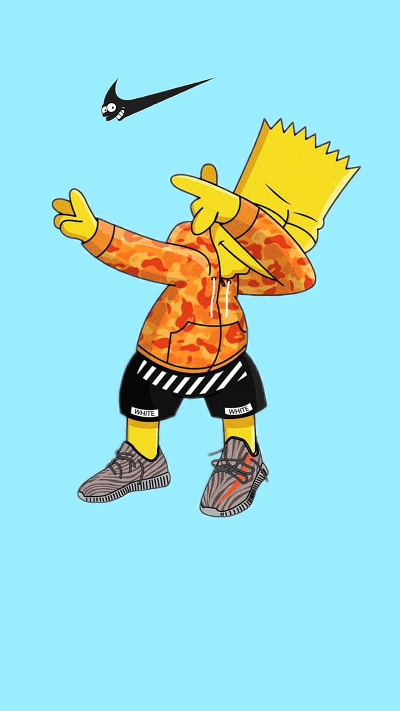 800x1422 SIMPSON SAVAGE, anime, barb, cartoom, dab, dance, dark, love, trending, HD phone wallpaper