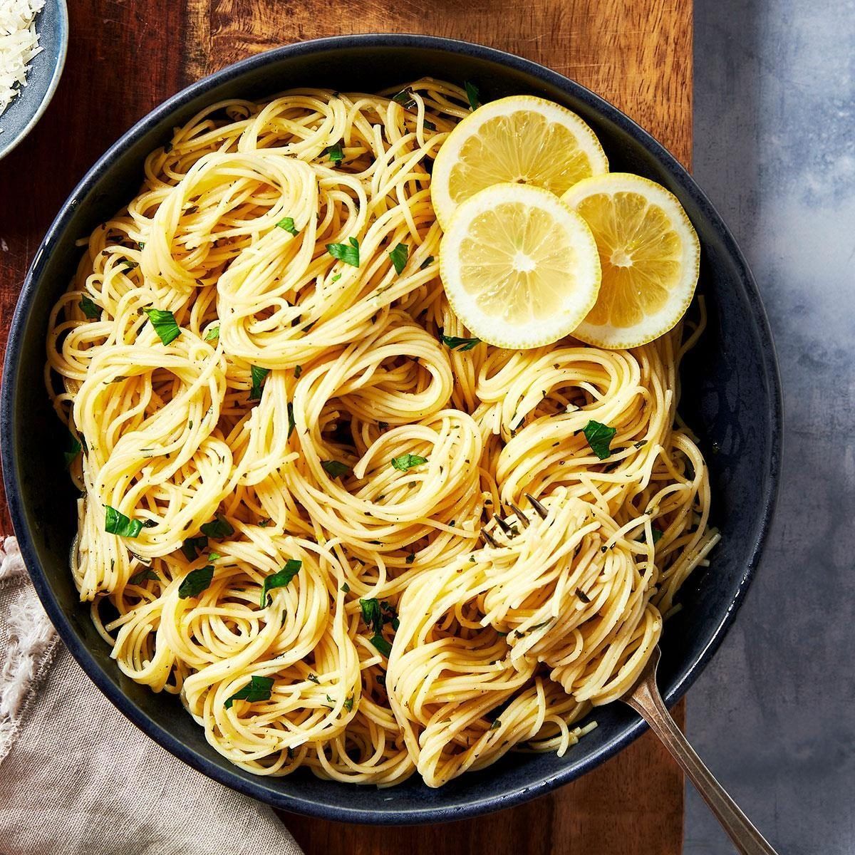 1200x1200 Wallpaper Grand Slam Australian Open Live Channel A Pan Filled With Pasta And Lemon Slices