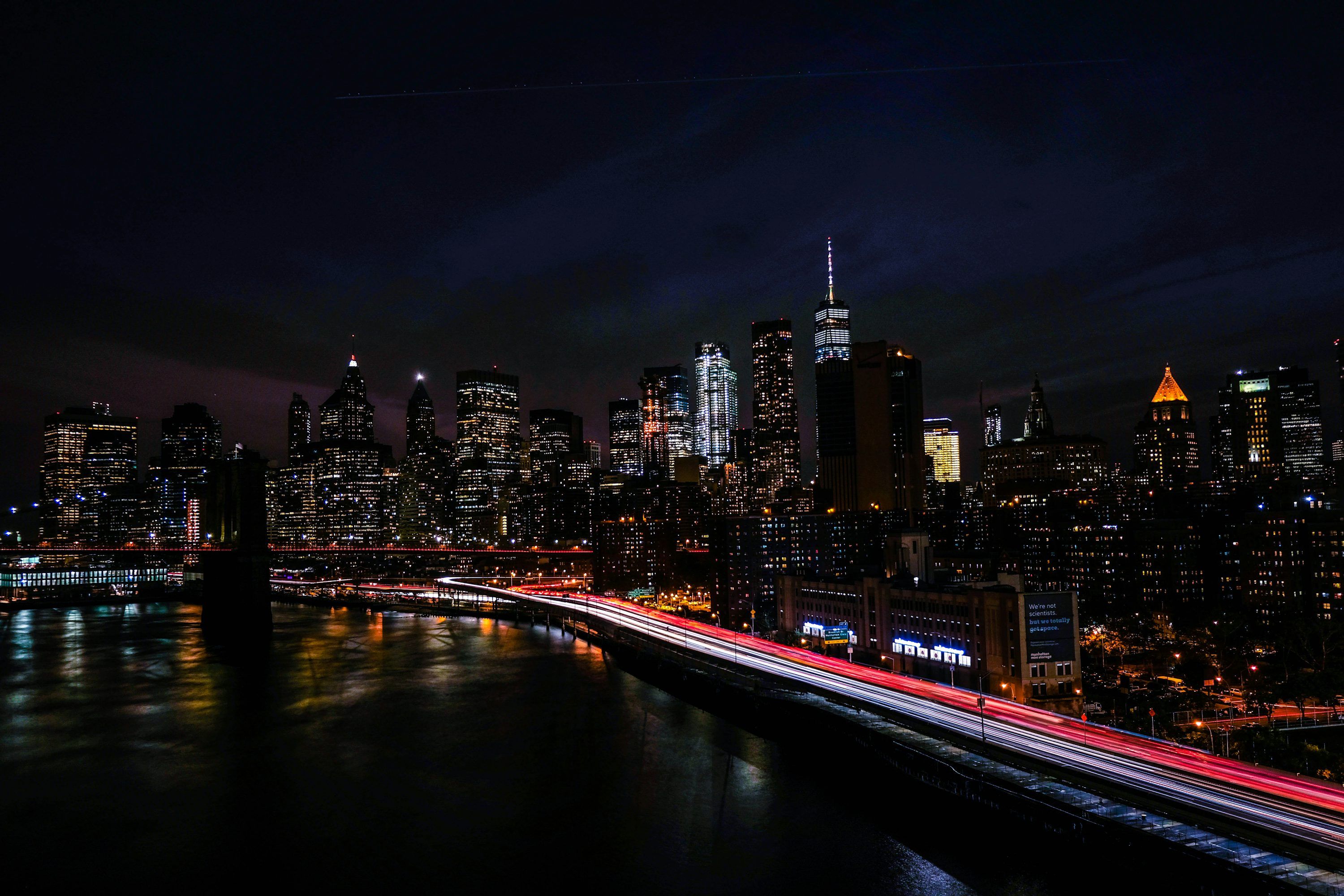 3000x2000 Nyc Skyline Night Picture. Download Free Image