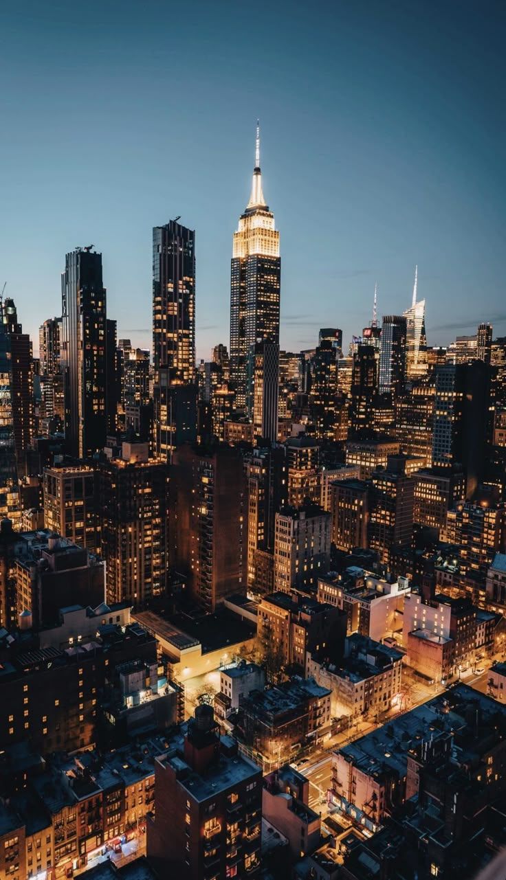 736x1281 New York City at Night. Wallpaper city night new york, Nyc skyline wallpaper 4k, iPhone