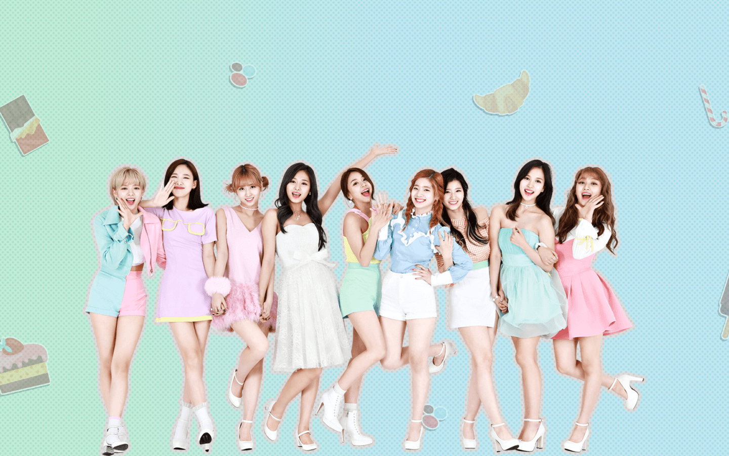 1440x900 Twice Member Wallpaper