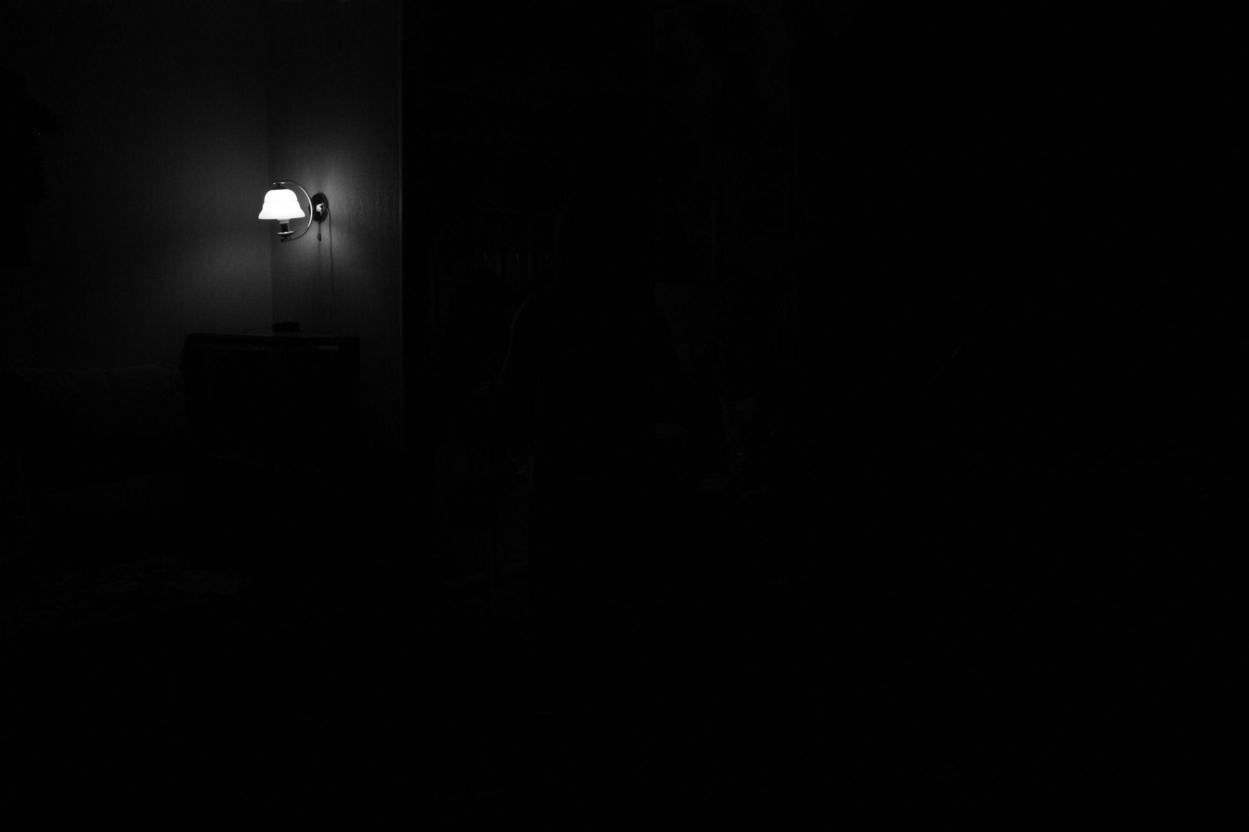 Dark Room Zoom Background