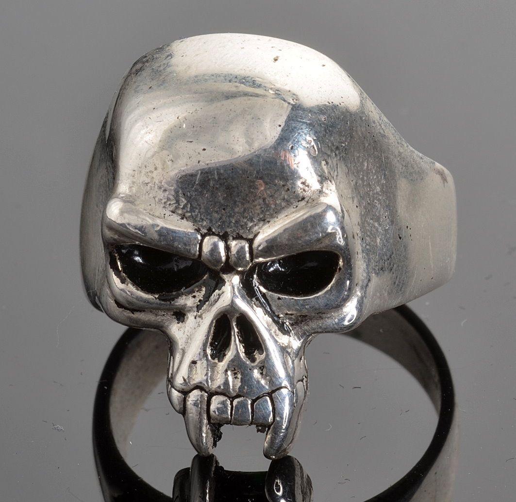 1063x1033 Vance Leather Shop's Vampire Skull Ring