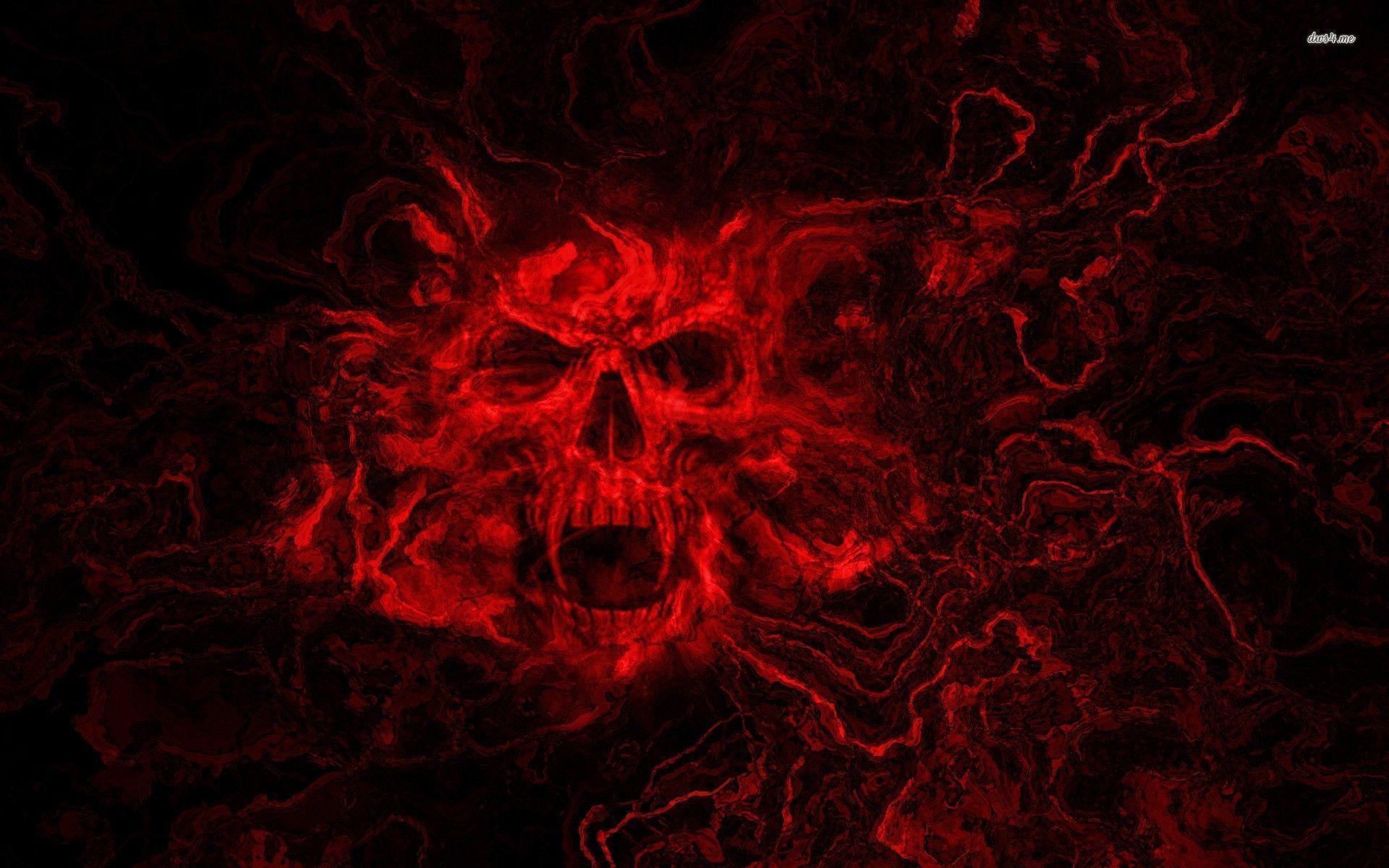 1920x1200 Skull Desktop Background