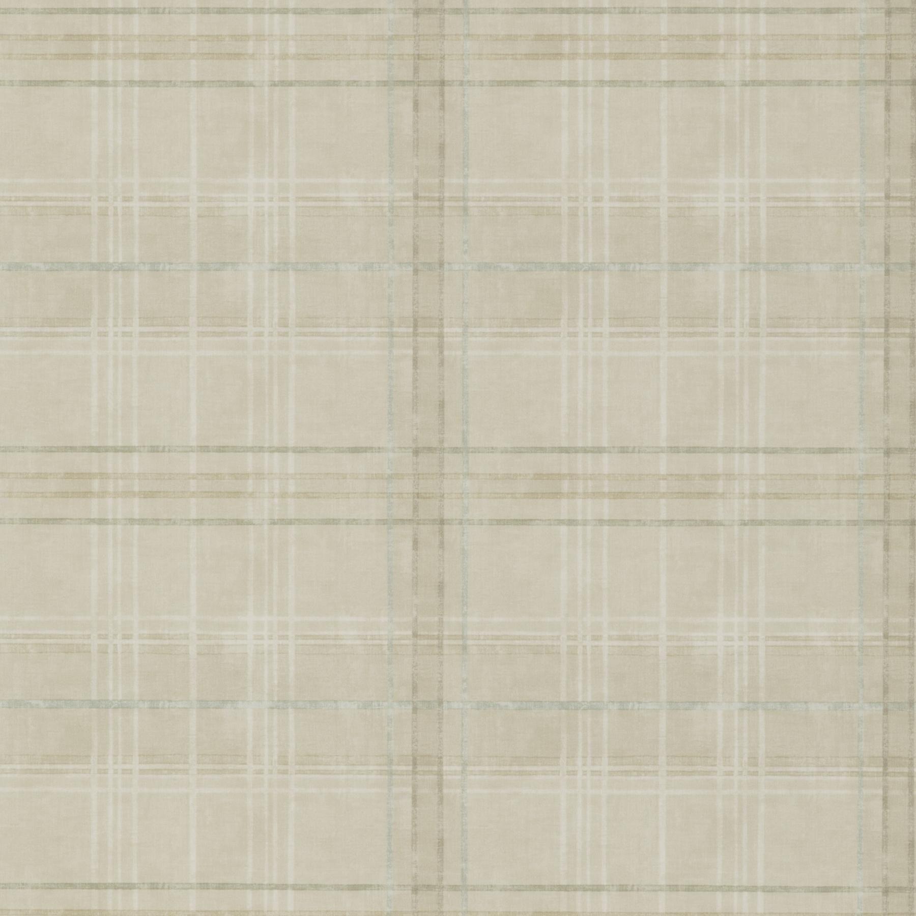 1800x1800 Mulberry Home Shetland Plaid FG086.K102 Wallpaper. Stone