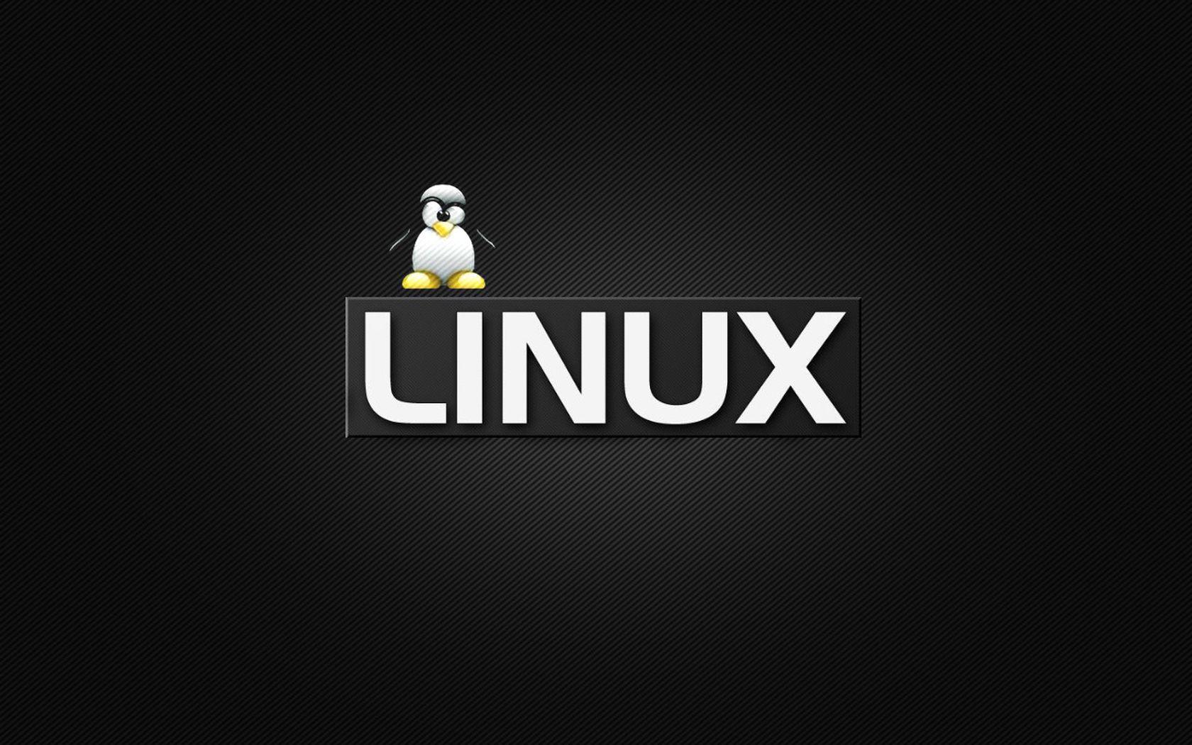 1680x1050 Linux Tux Wallpaper