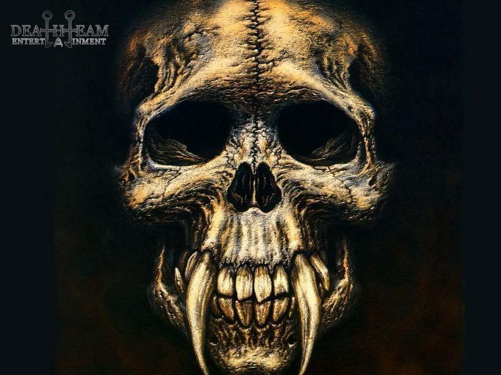 1024x768 vampire skull wallpaper