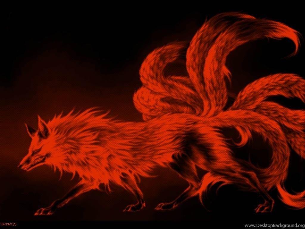 1024x768 Wallpaper Nine Tailed Fox Pick Naruto One To Tails Themez Ptax