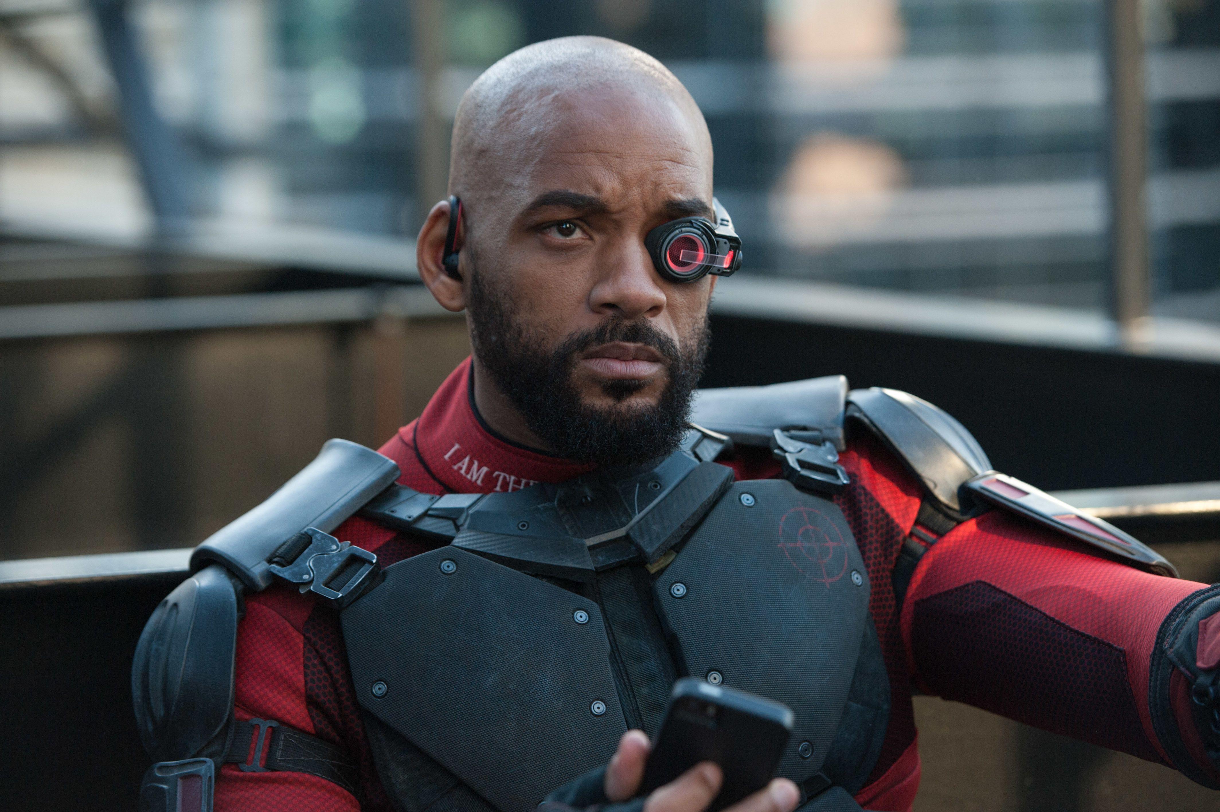 4256x2832 Deadshot Will Smith Suicide Squad Wallpaper