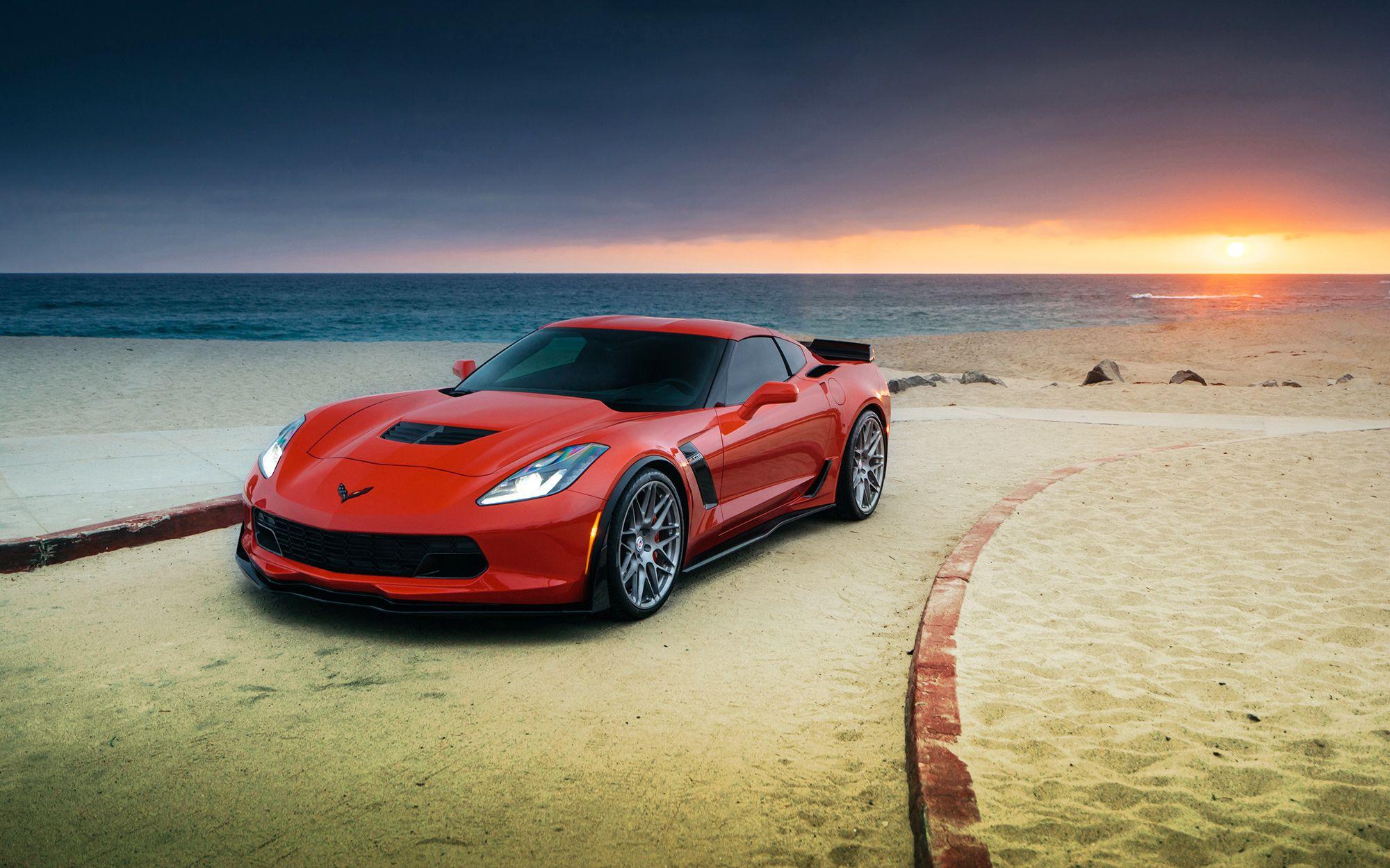 2000x1250 Chevrolet Corvette Z06 Red, HD Cars, 4k Wallpaper, Image