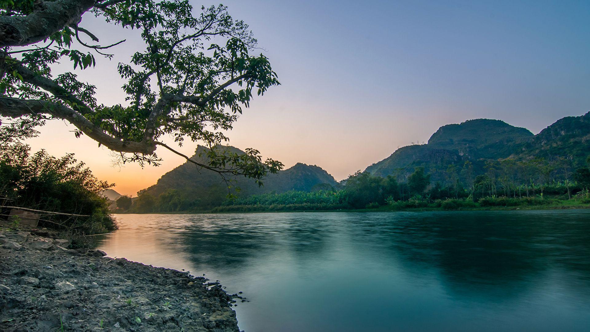1920x1080 Image Vietnam Nature Mountains landscape photography 1920x1080
