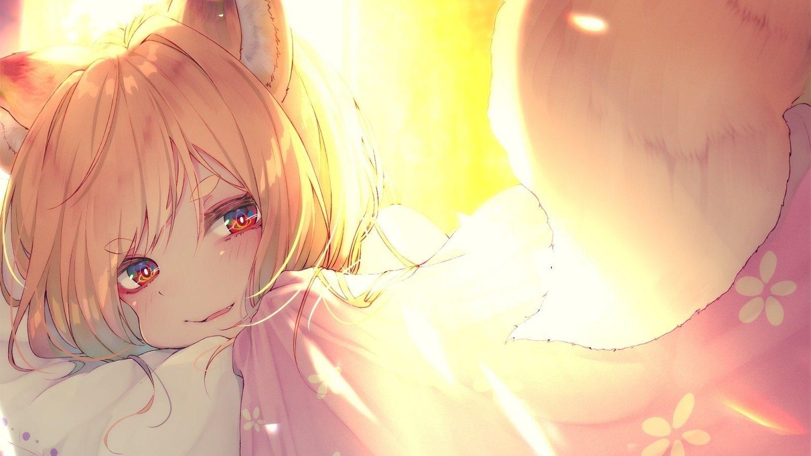 Anime Fox Wallpapers Top Free Anime Fox Backgrounds Wallpaperaccess