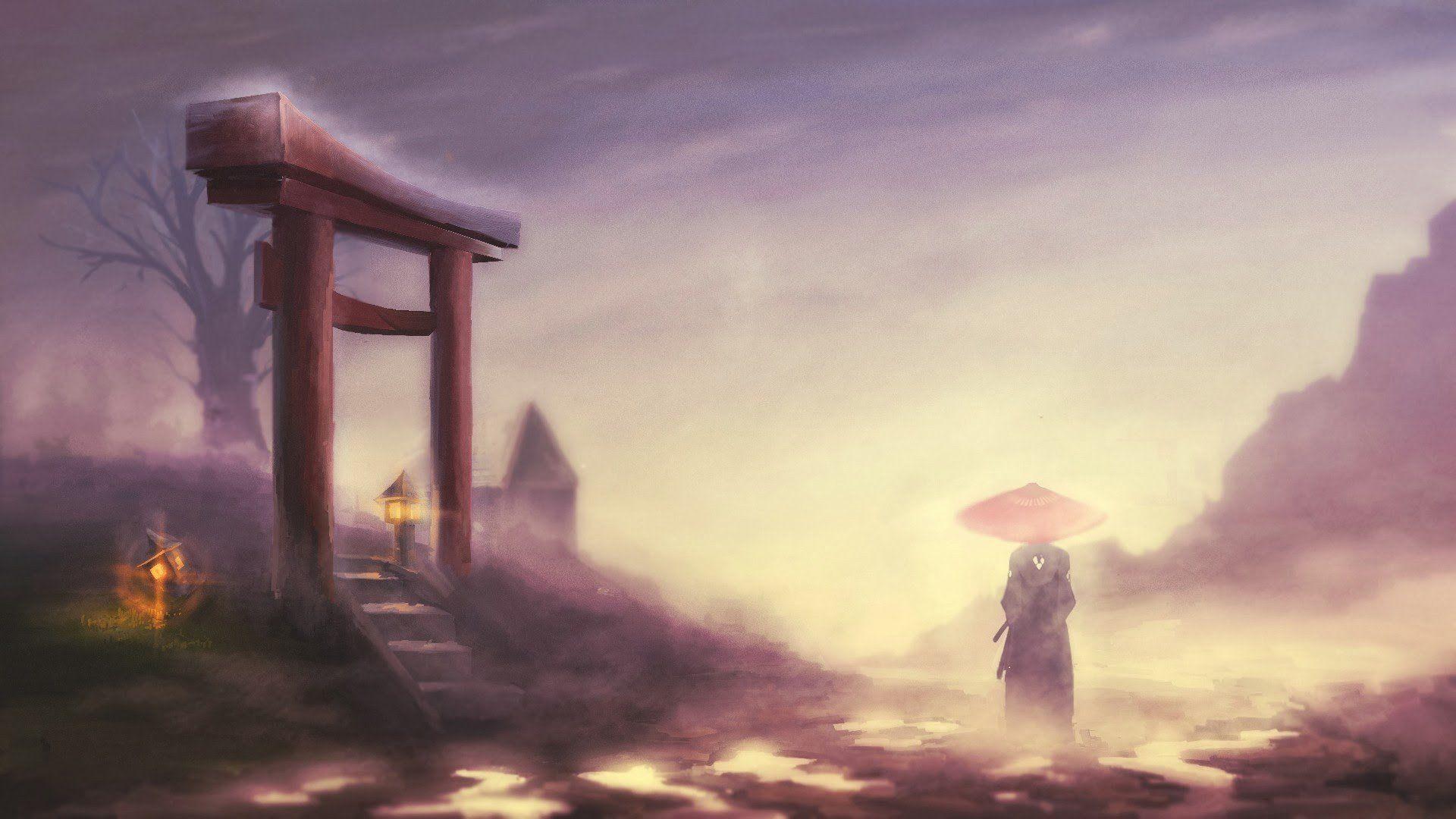 1920x1080 samurai champloo lantern shrine jin samurai champloo wallpaper