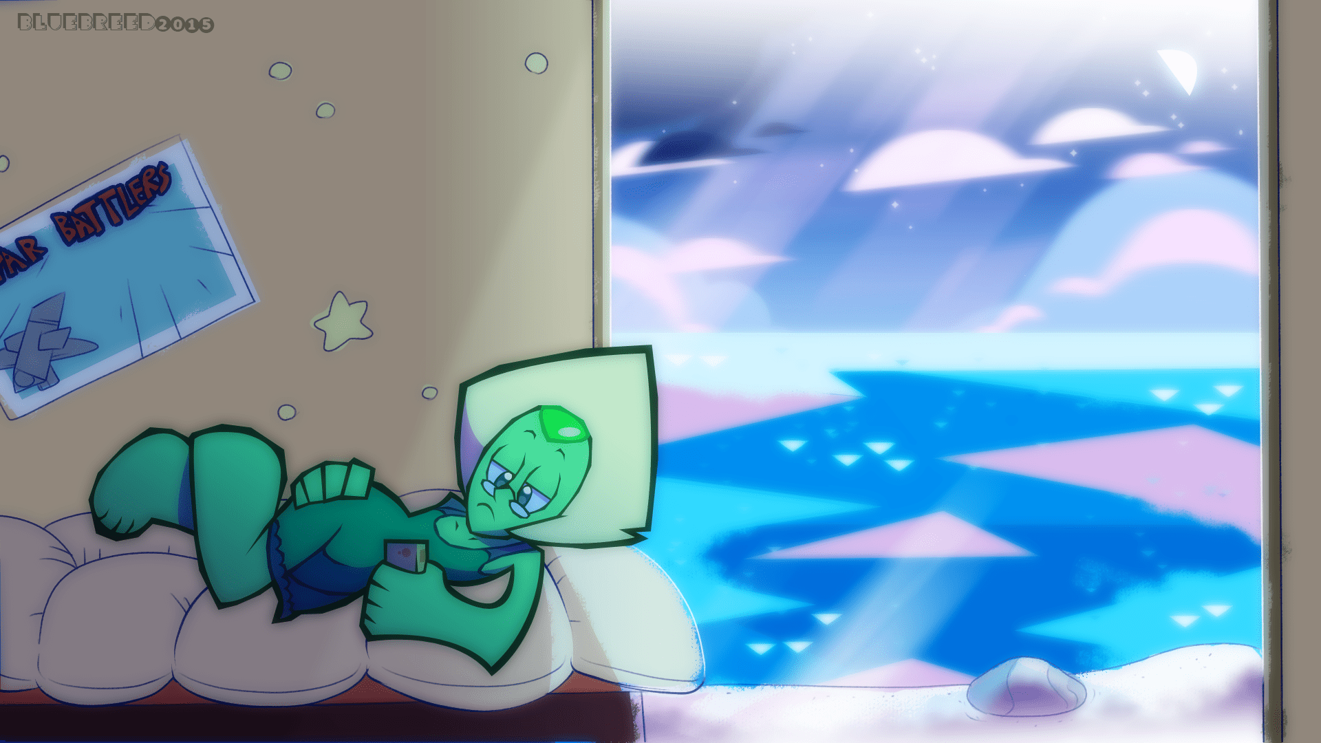 1920x1080 Peridot Lounge (Wallpaper, 1920x1080) by BlueBreed on Newgrounds