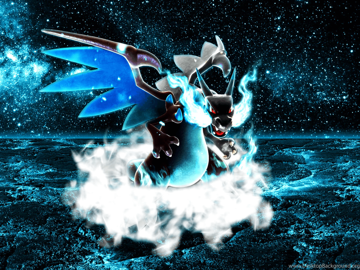 1400x1050 Mega Charizard X Wallpaper 3 By Glench Desktop