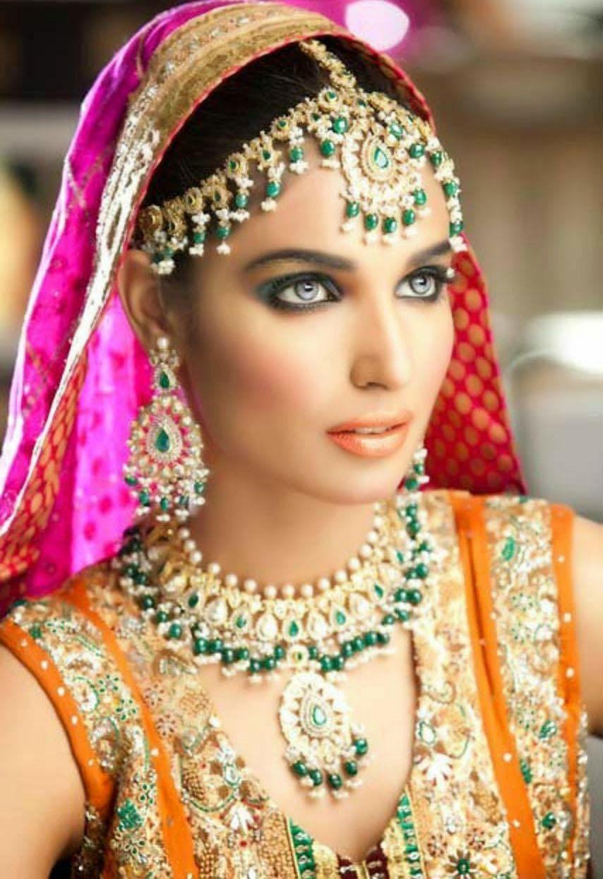 854x1246 Free download pakistani bridal makeup 2014 2015 wallpaper