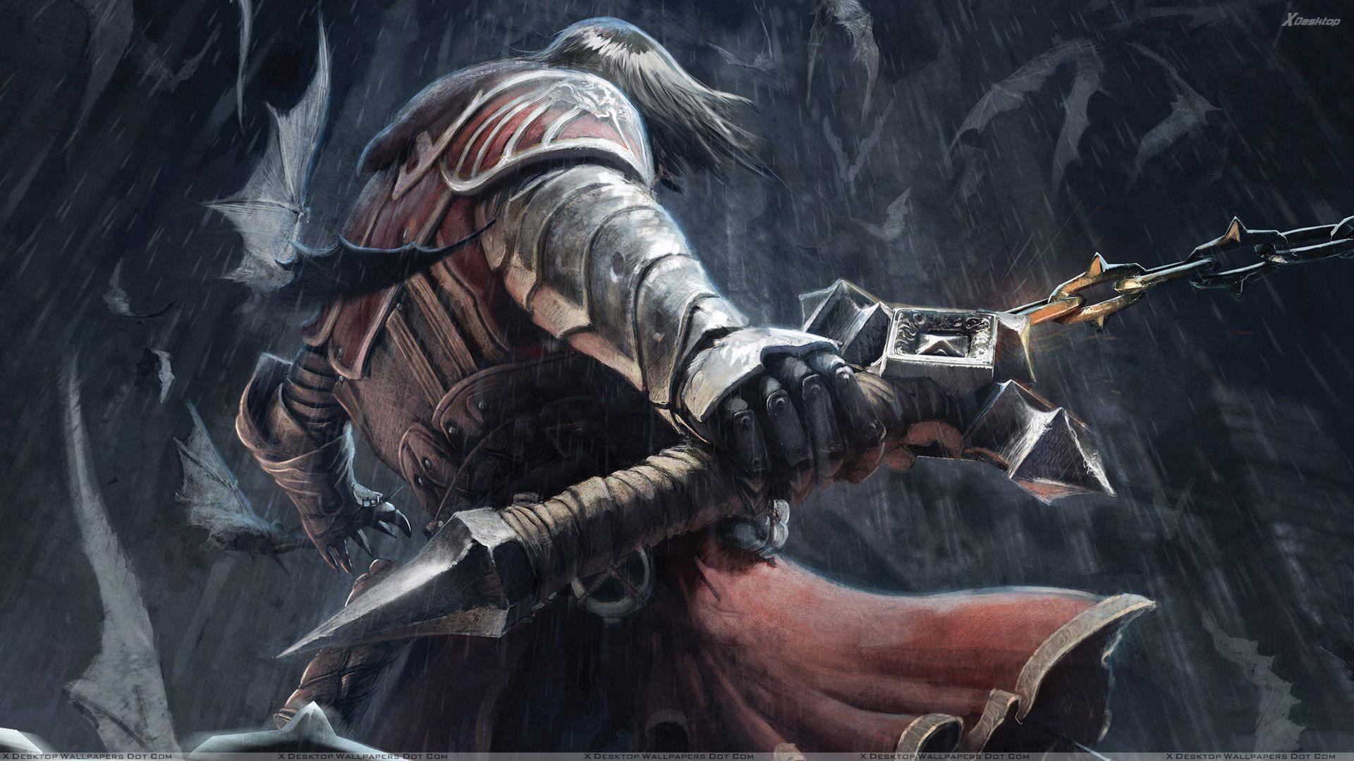 1920x1080 Darksiders Fighting With Bats Wallpaper
