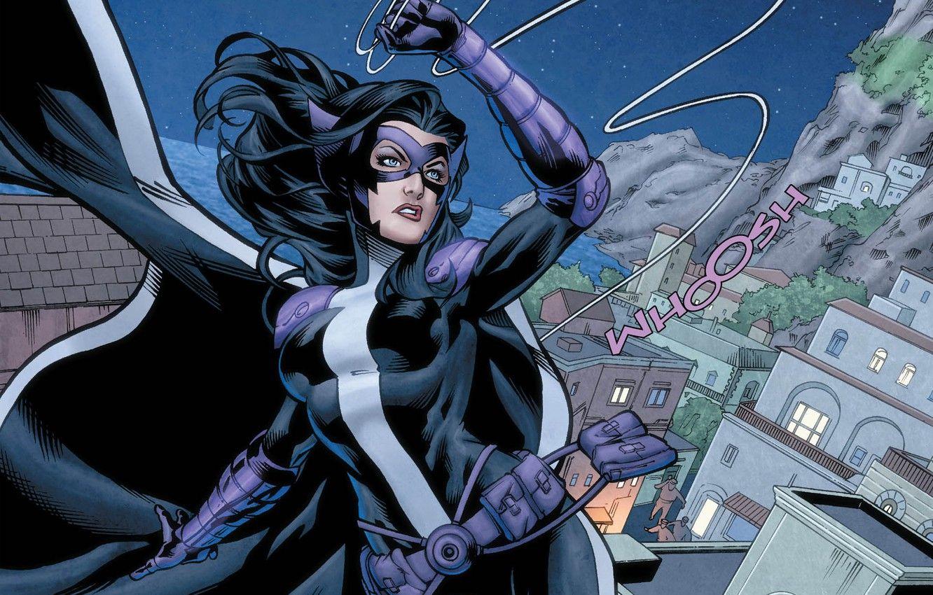 1332x850 Wallpaper city, girl, fantasy, blue eyes, comics, buildings