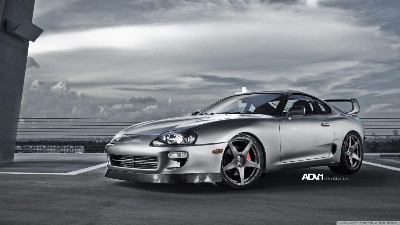1366x768 HD Toyota Supra wallpaperx768