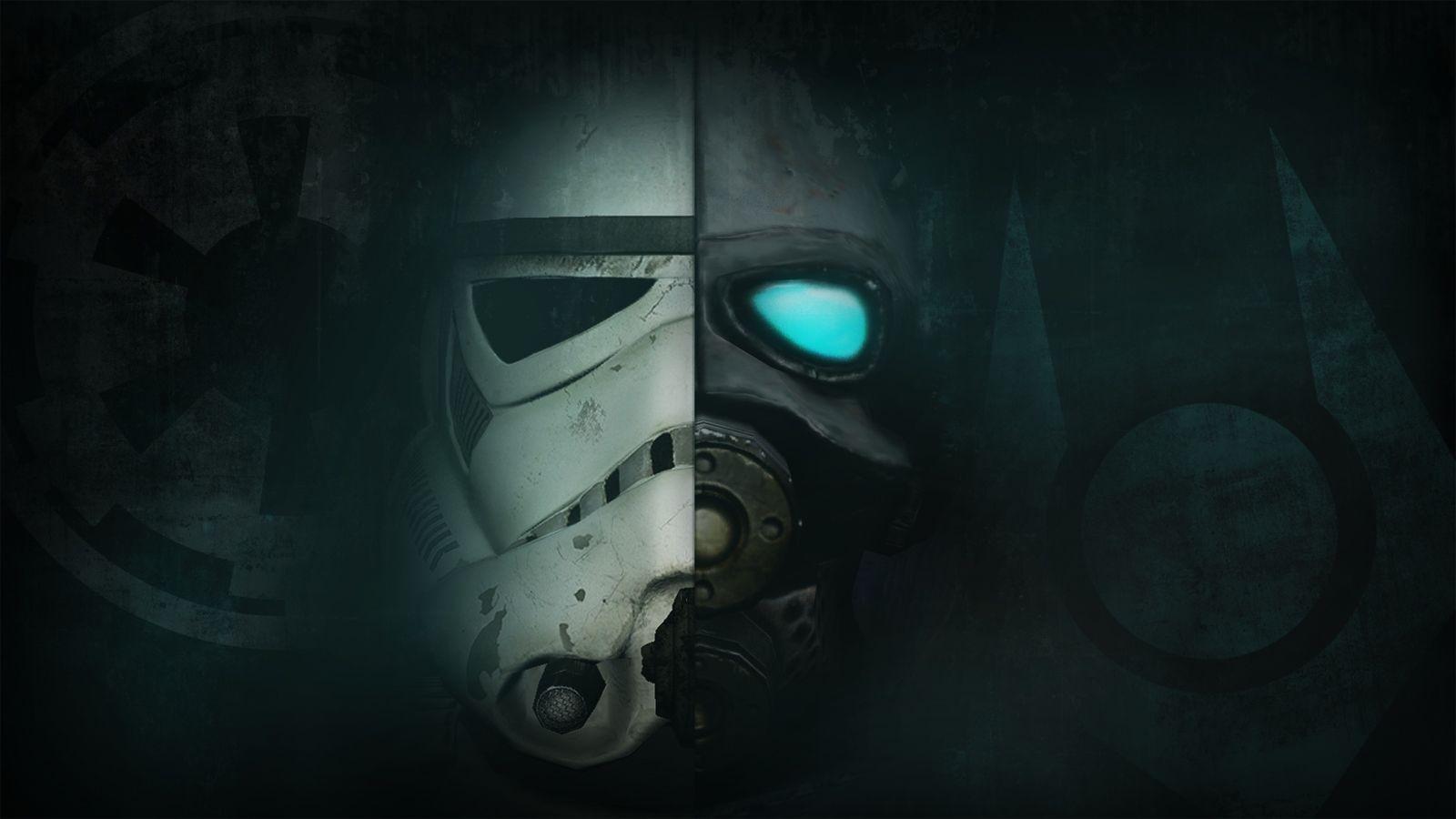 1600x900 Stormtrooper & Combine Soldier (1600x900). Star wars