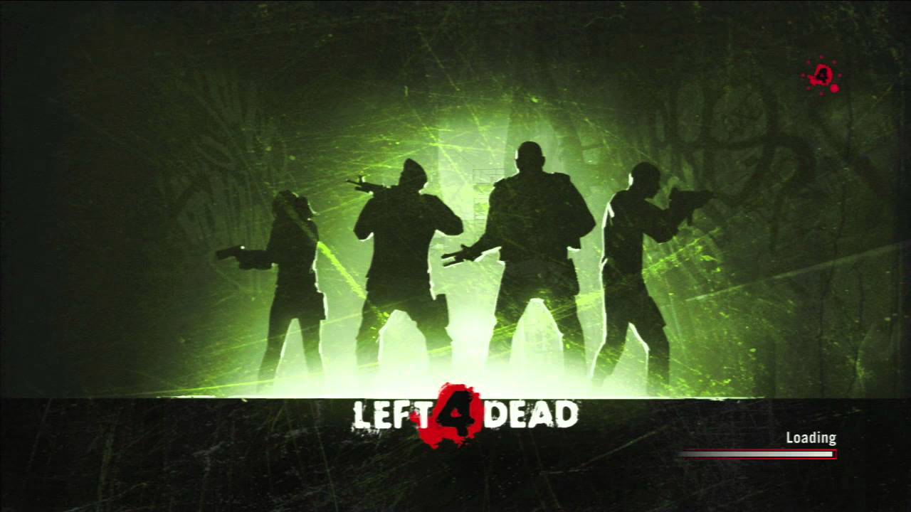 1280x720 Left 4 Dead Title Screen (Xbox PC)