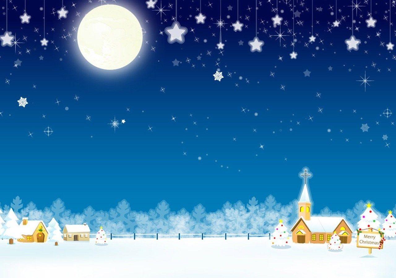 1280x900 Christmas Snow Village Wallpaper Wallpaper Desktop Background