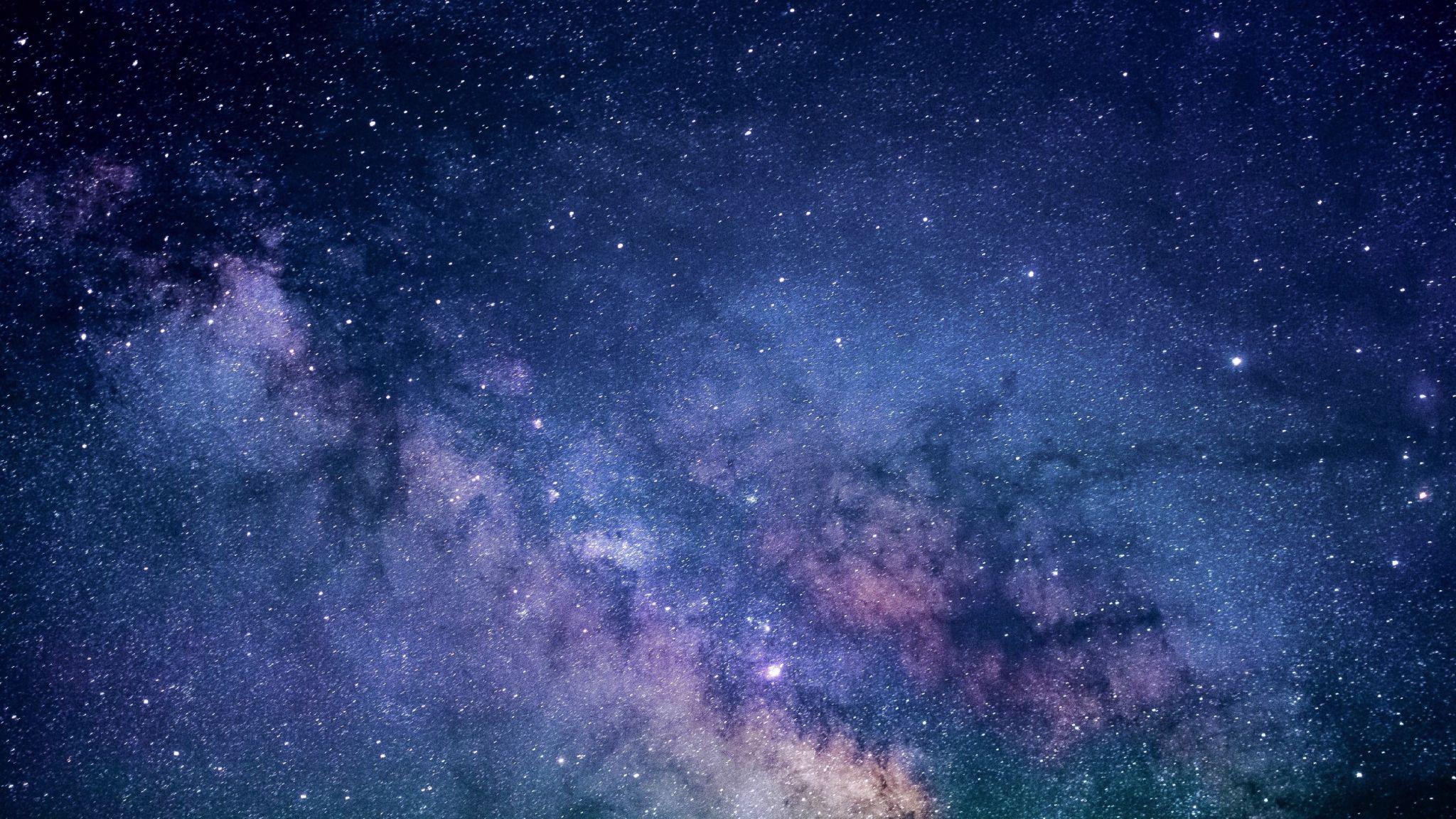 2048x1152 Download 2048x1152 wallpaper galaxy, milky way, space, stars, dual wide, widescreen, 2048x1152 HD image, background, 2455