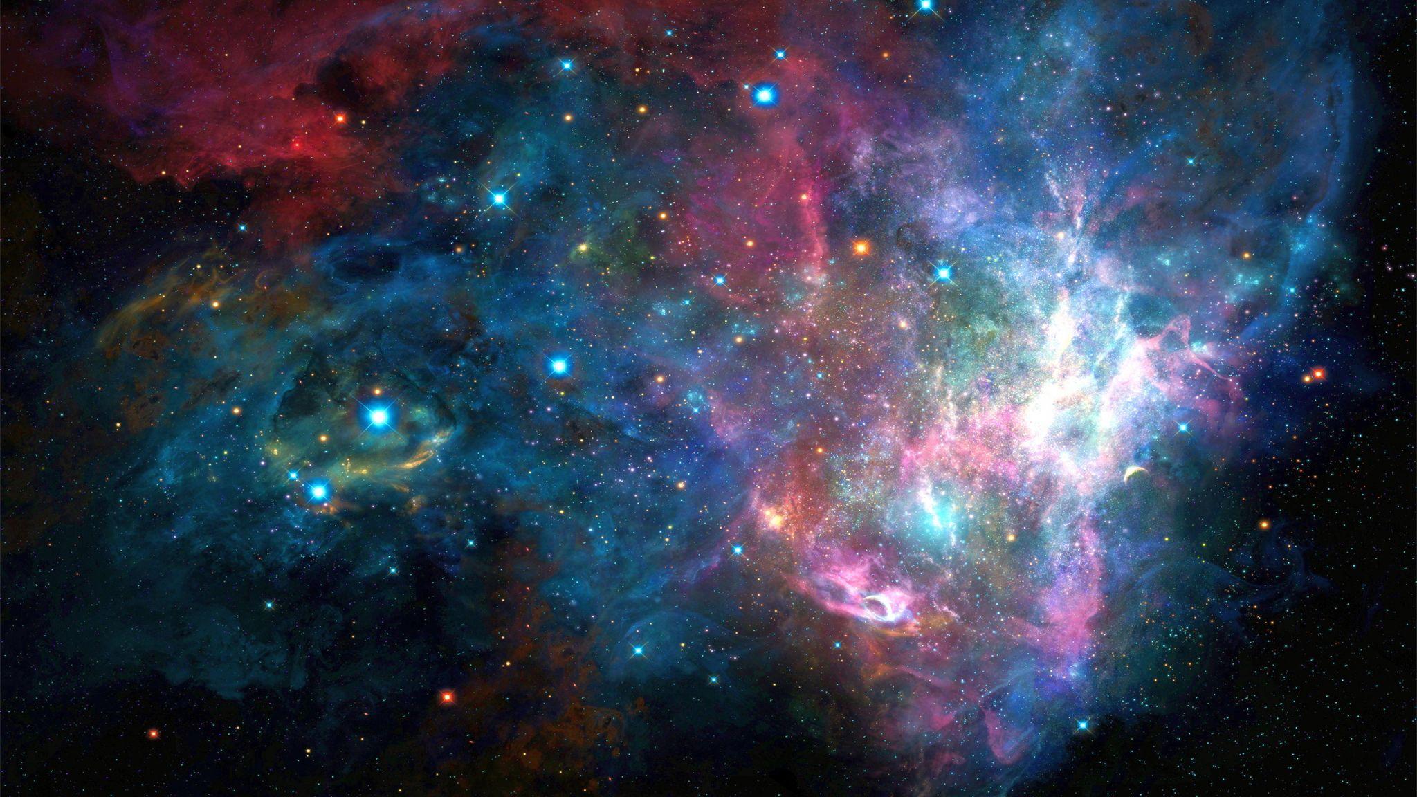 2048x1152 Galaxies Stars wallpaper in 2048x1152 resolution