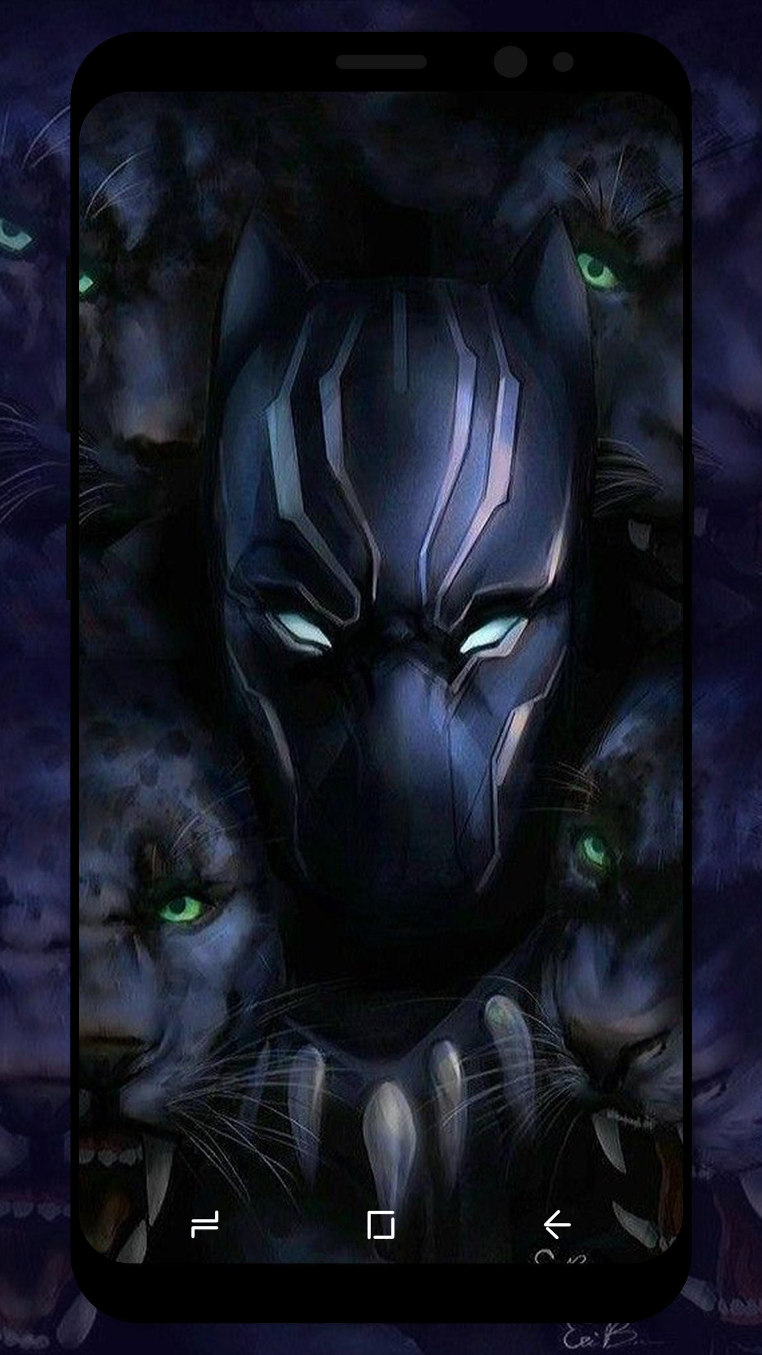 1540x2738 Black Panther 4K wallpaper for Android