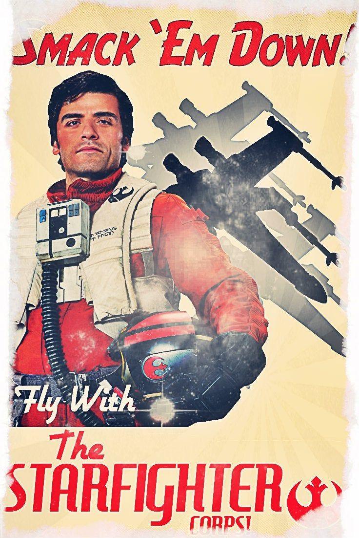 736x1101 Poe Dameron: Poster Boy of the Resistance